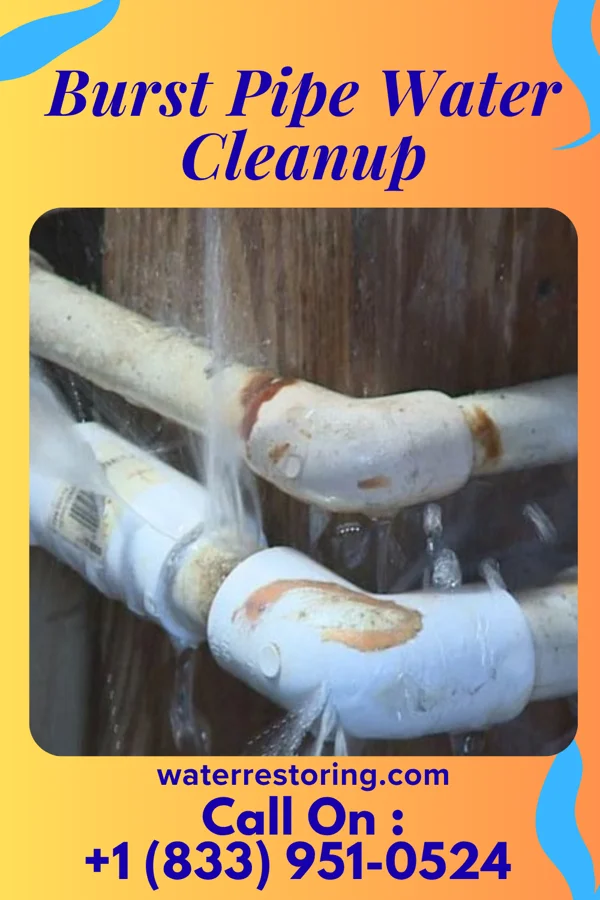 Burst Pipe Water Cleanup in Galion, OH